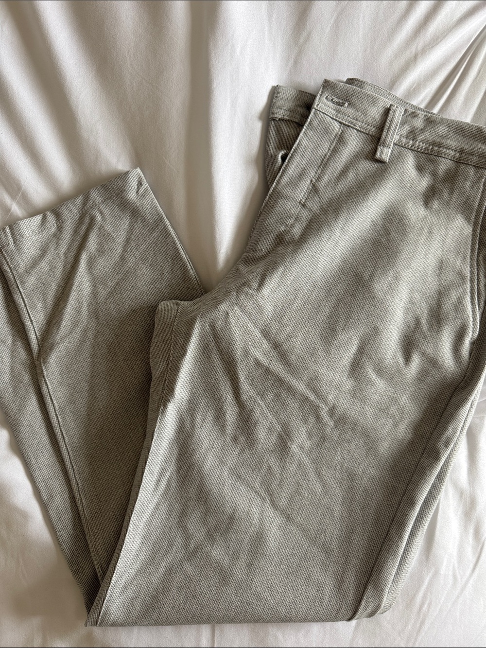Zara Men's Light Gray - Slim Casual Dress pants